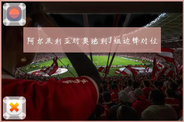 阿尔及利亚对奥地利J组边锋对位